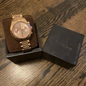 Michael Kors Rose Gold Watch